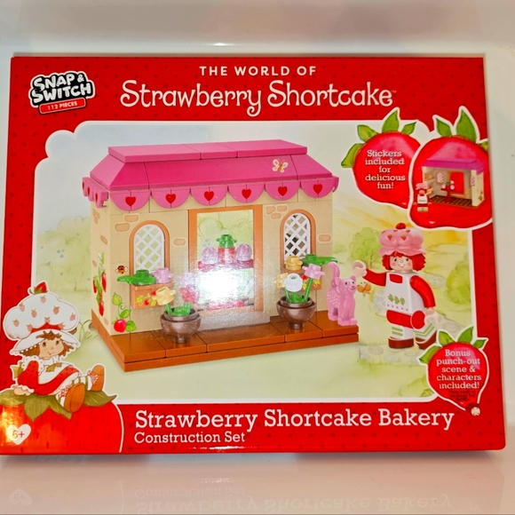 The World of Strawberry Shortcake 112 Piece Bakery Construction Set/ BNIB - Picture 13 of 13